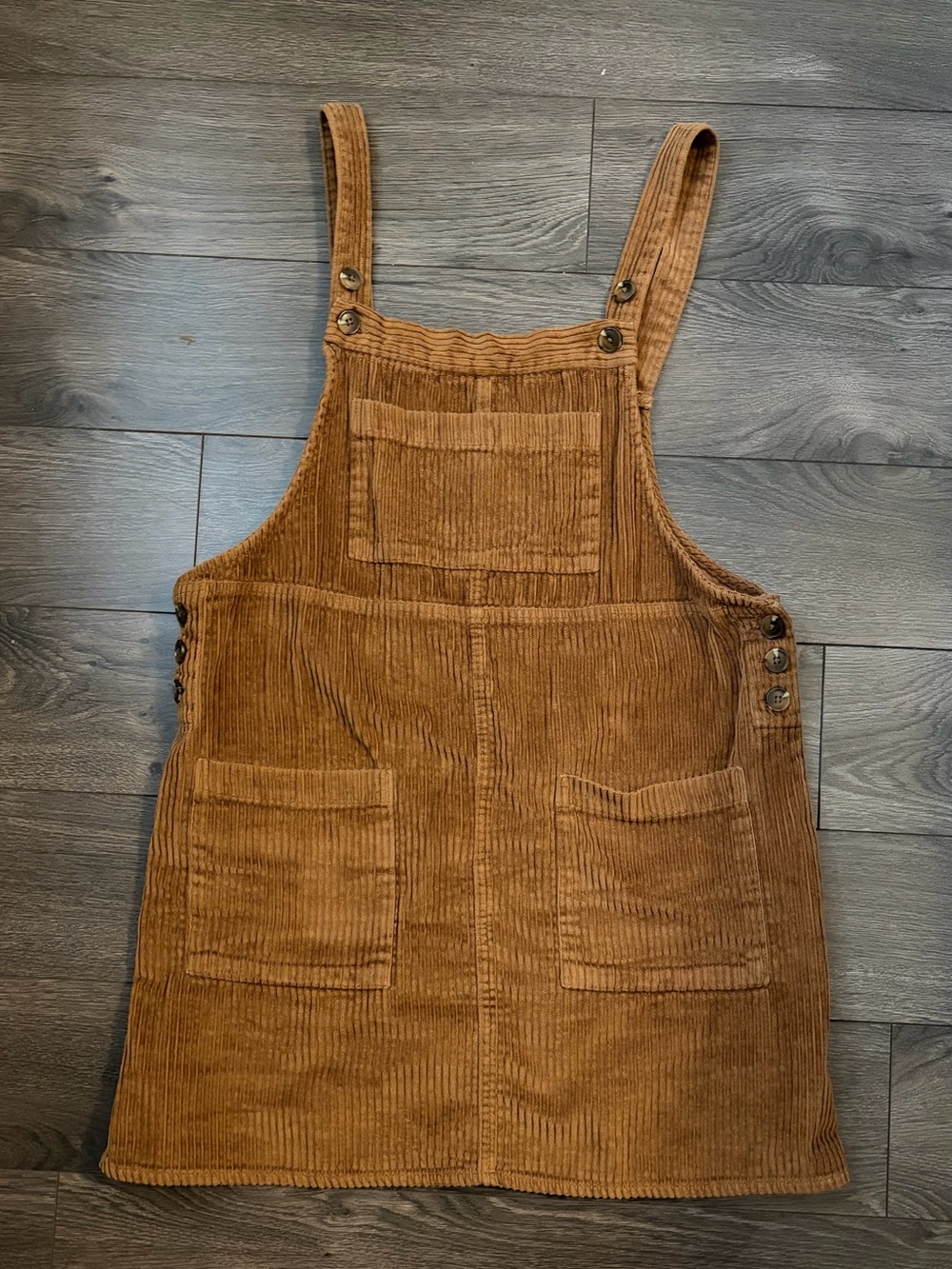 Corduroy Pinafore/Overall Dress